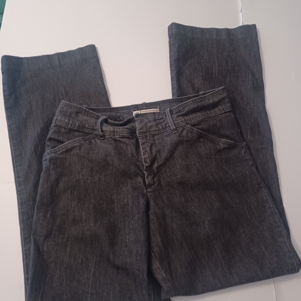 Lee Natural Straight Leg Denim Trouser Jeans Sz 8